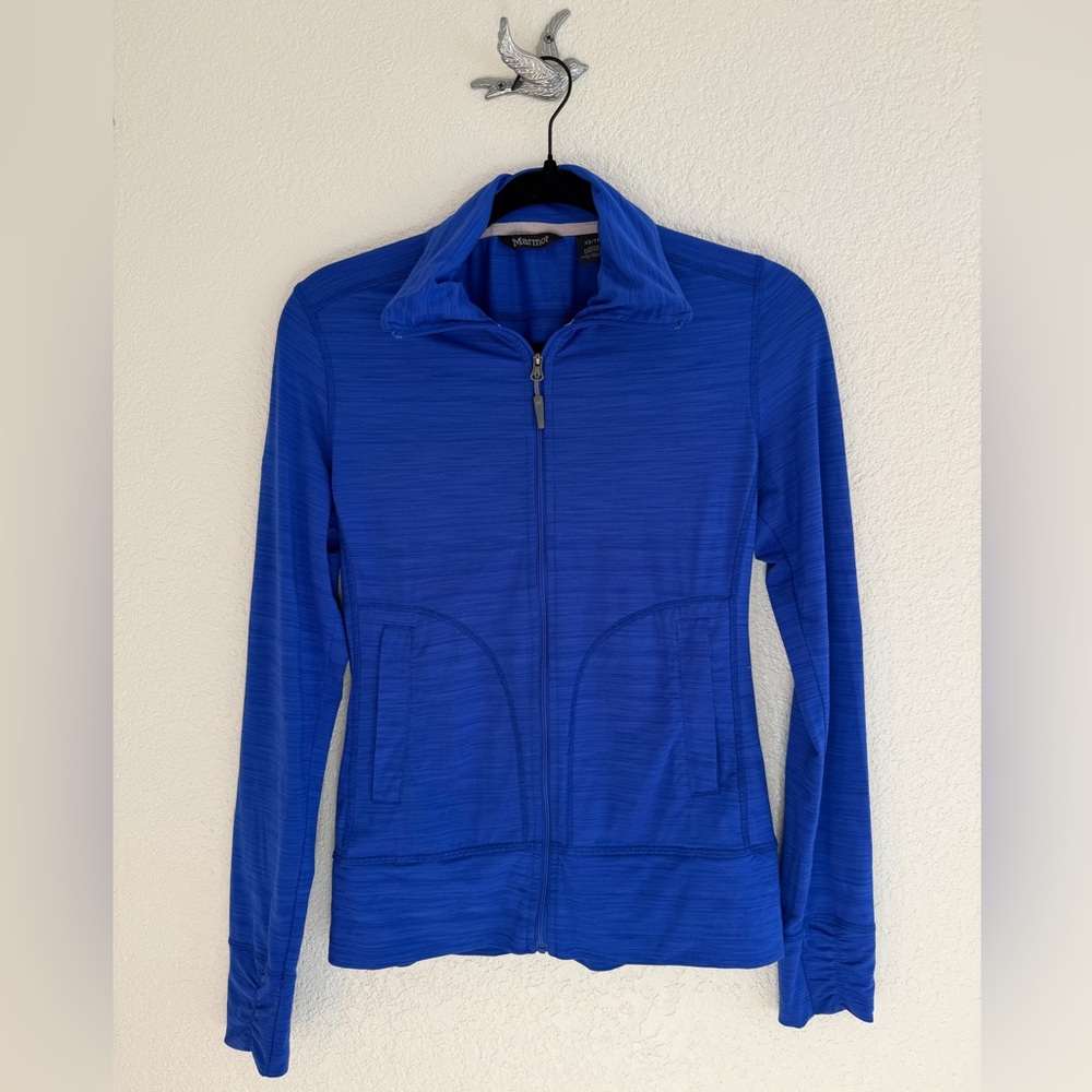 Marmot Blue Zip-Up Lightweight Jacket Size XS